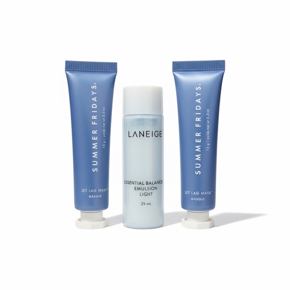 Summer Fridays Jet Lag Mask LANEIGE Essential Balancing Emulsion Travel Size - Picture 8 of 8